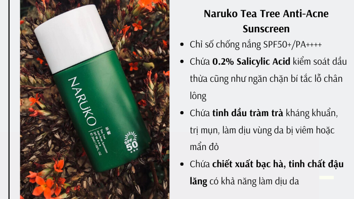 Naruko Tea Tree Anti-Acne Sunscreen