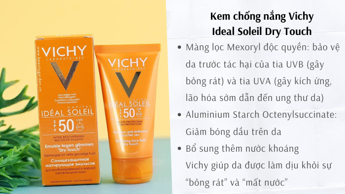 Vichy Ideal Soleil Dry Touch