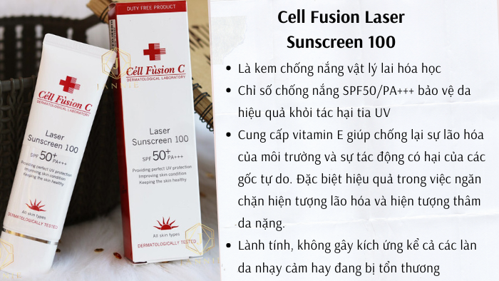 Kem chống nắng Cell Fusion C Laser 100